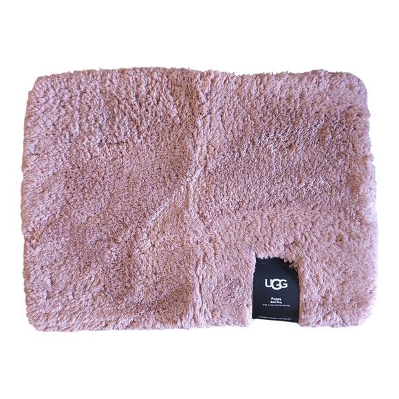 UGG Other - NEW UGG Poppy Plush Bath Rug in Dried Rose [Pink] (Size: 17" x 24")